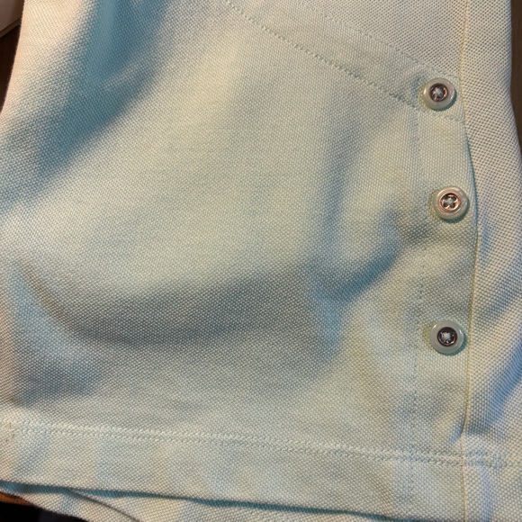 EP Pro Cool Mint V-Neck Sleeveless Polo Golf Top, Medium - Picture 5 of 6